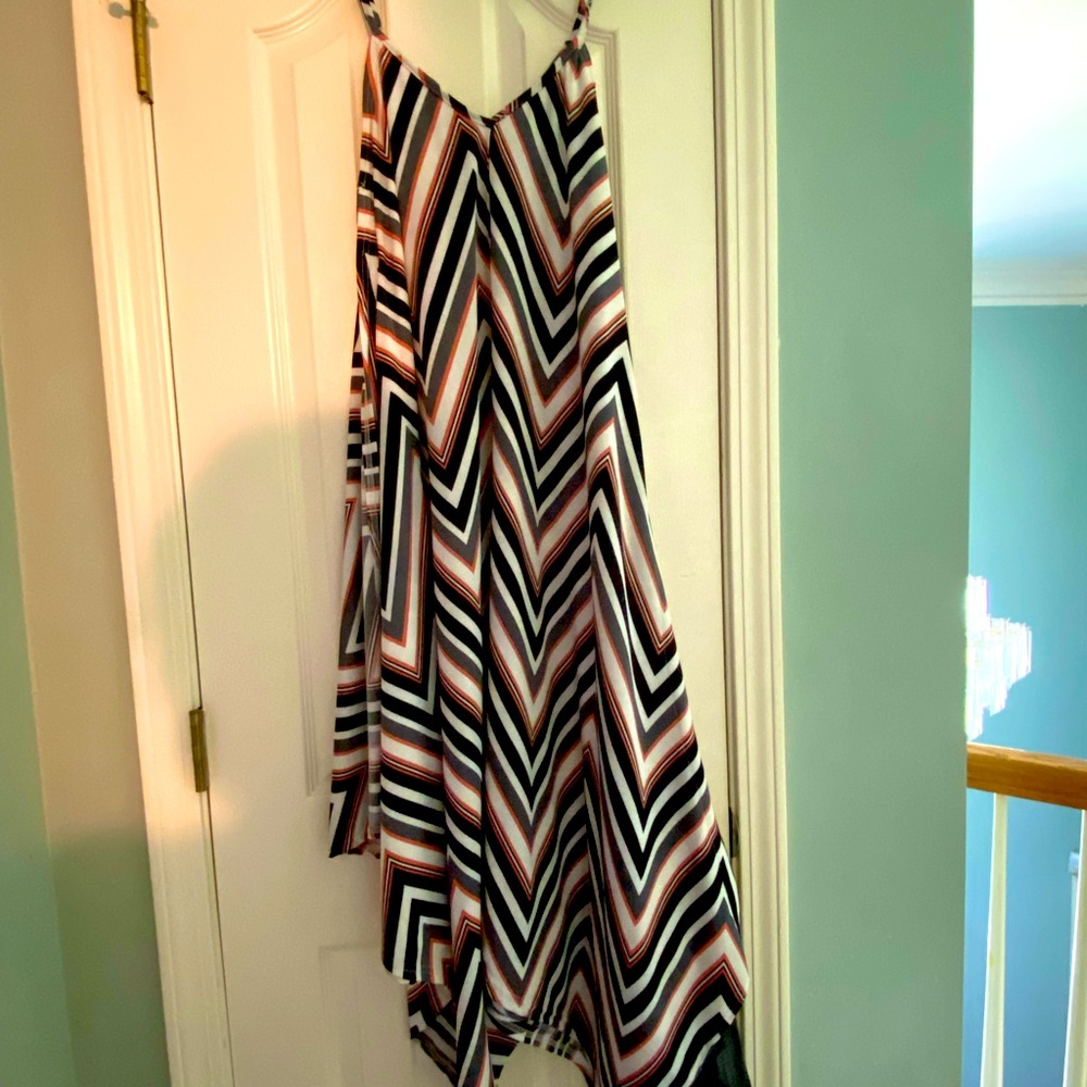 Spécial One By Burt | Striped Maxi lounge Dress |.L